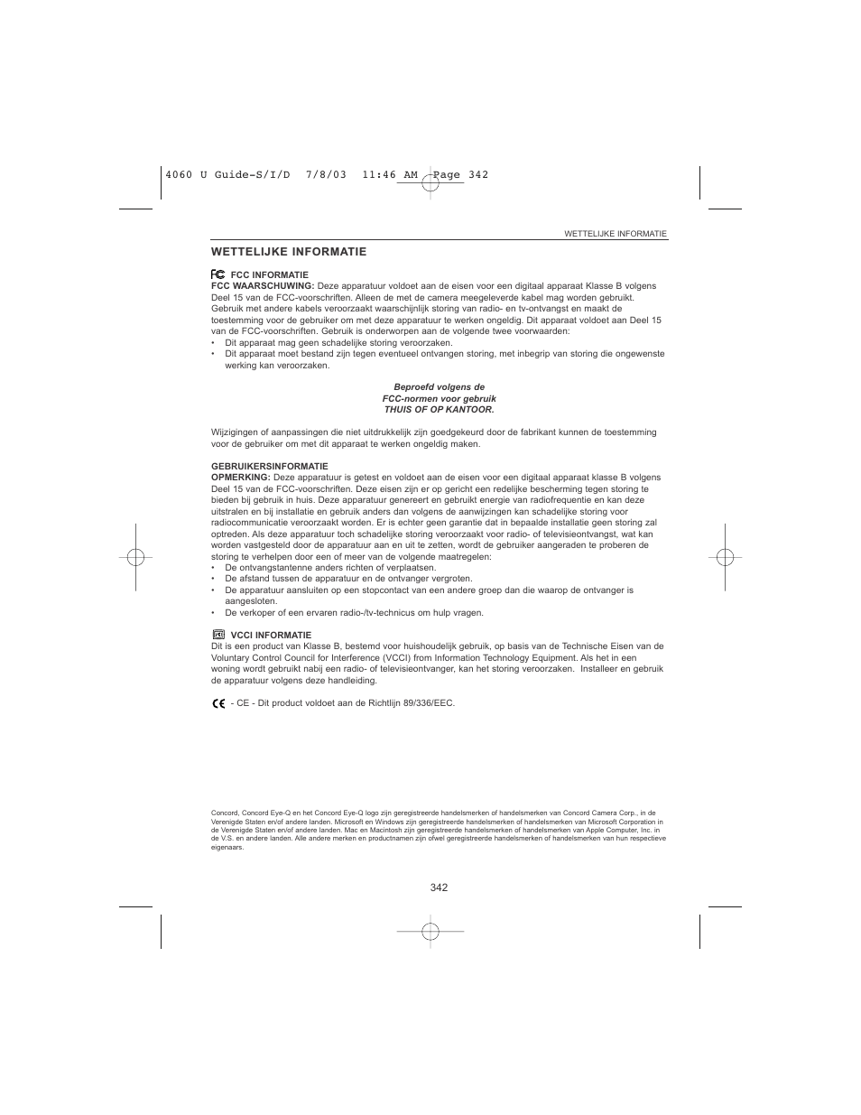 Concord Camera 4060 AF User Manual | Page 344 / 346