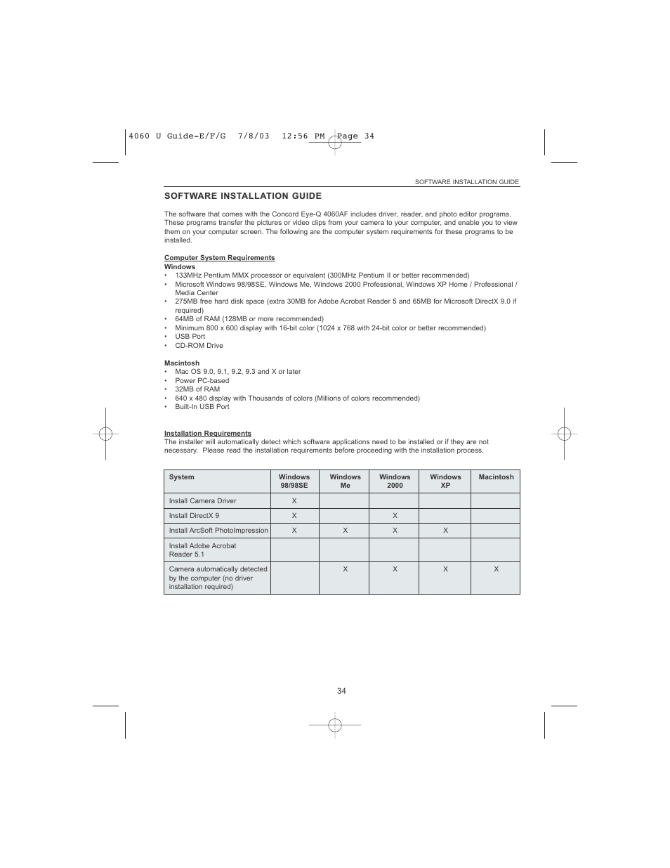 Concord Camera 4060 AF User Manual | Page 36 / 346