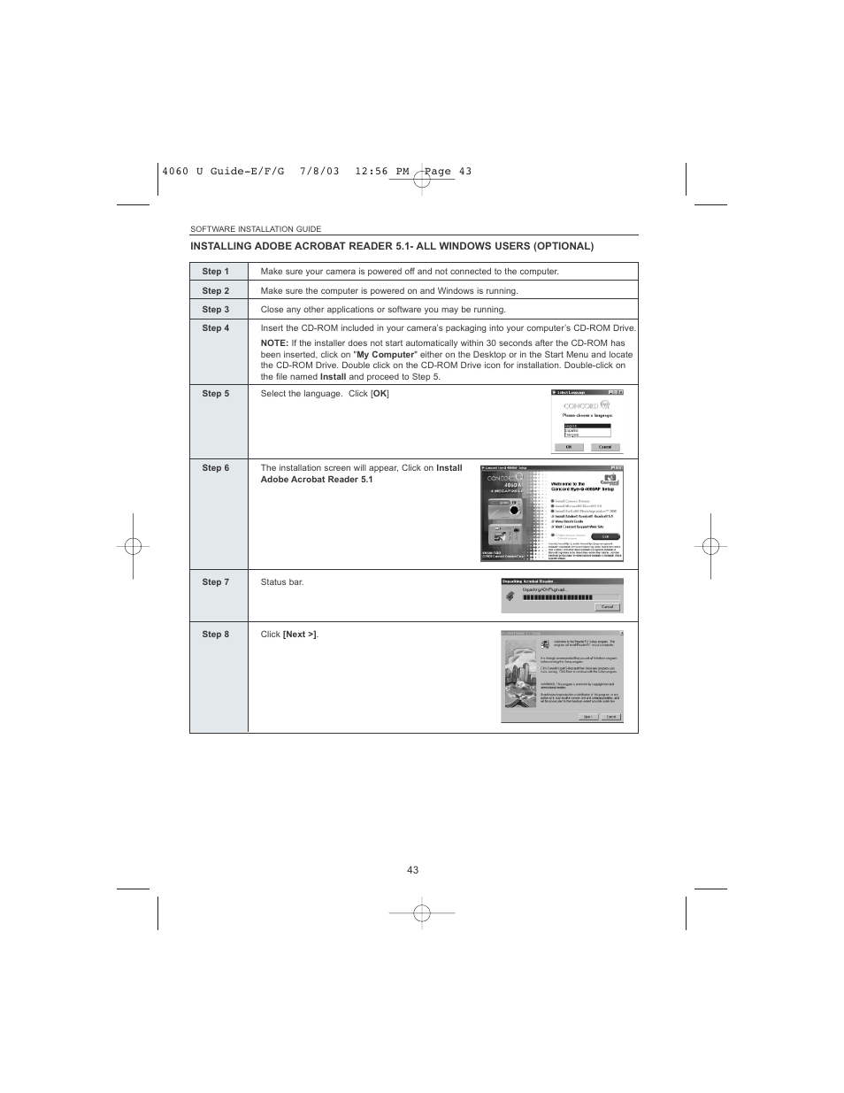 Concord Camera 4060 AF User Manual | Page 45 / 346