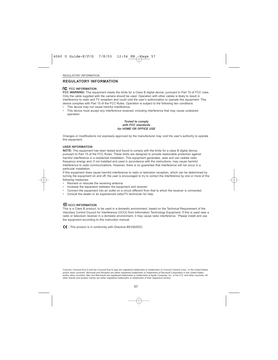 Concord Camera 4060 AF User Manual | Page 59 / 346