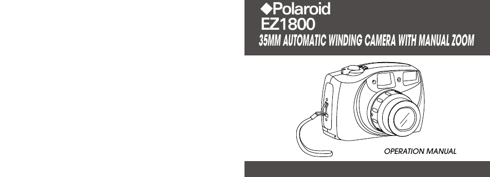Concord Camera EZ1800 User Manual | 8 pages