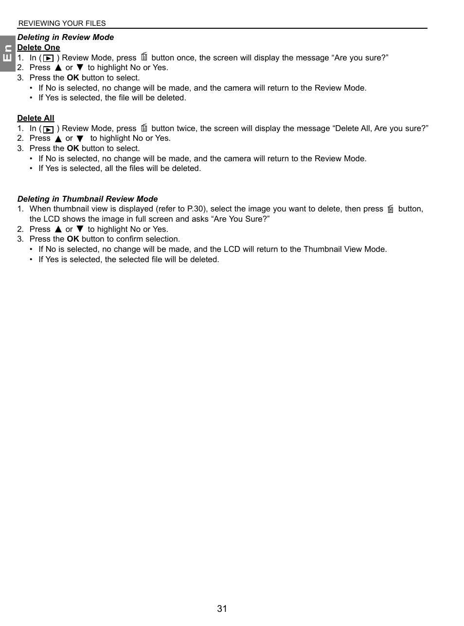 Concord Camera 3.1 Megapixels Digital Camera User Manual | Page 32 / 76