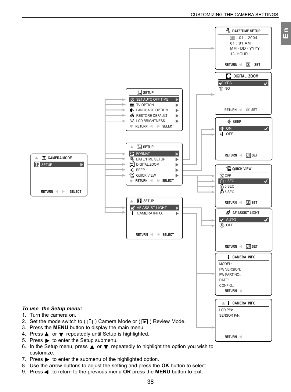 Concord Camera 3.1 Megapixels Digital Camera User Manual | Page 39 / 76