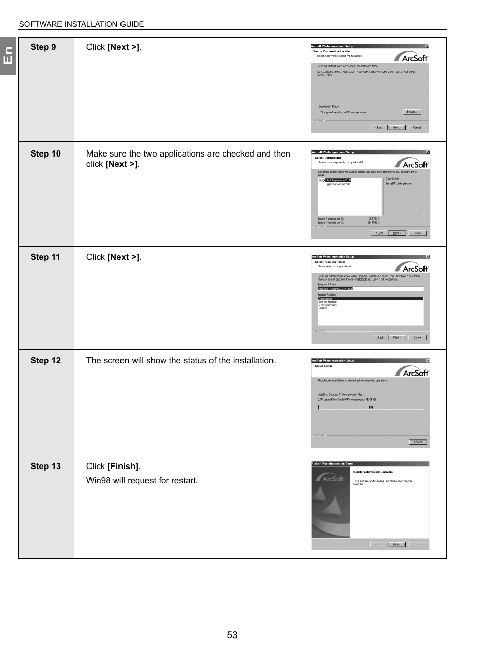 Concord Camera 3.1 Megapixels Digital Camera User Manual | Page 54 / 76
