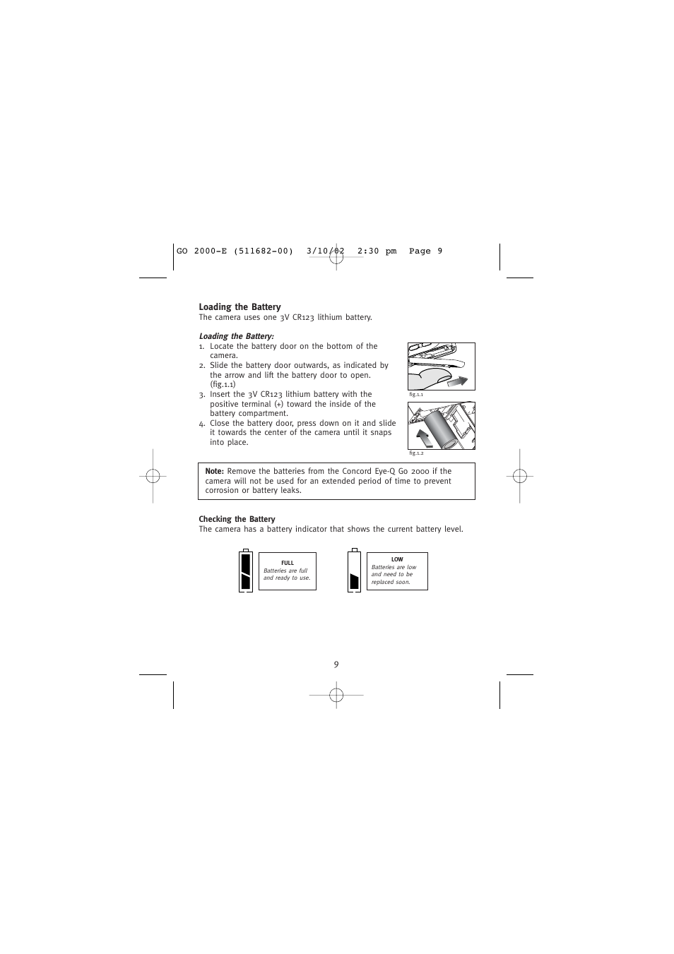 Concord Camera Eye-Q Go 2000 User Manual | Page 10 / 234