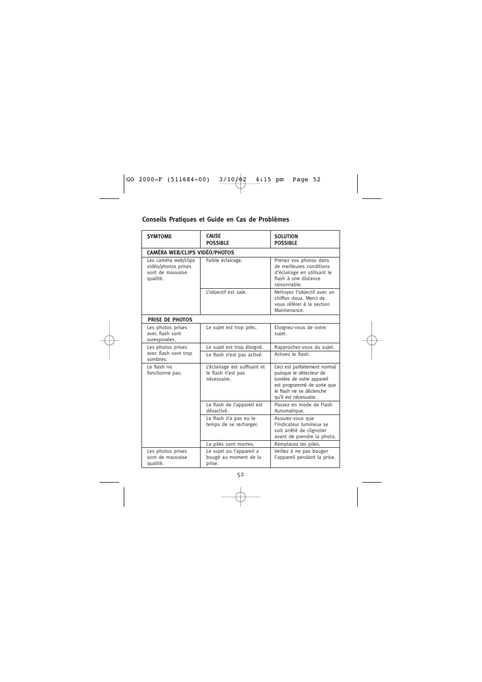 Concord Camera Eye-Q Go 2000 User Manual | Page 111 / 234