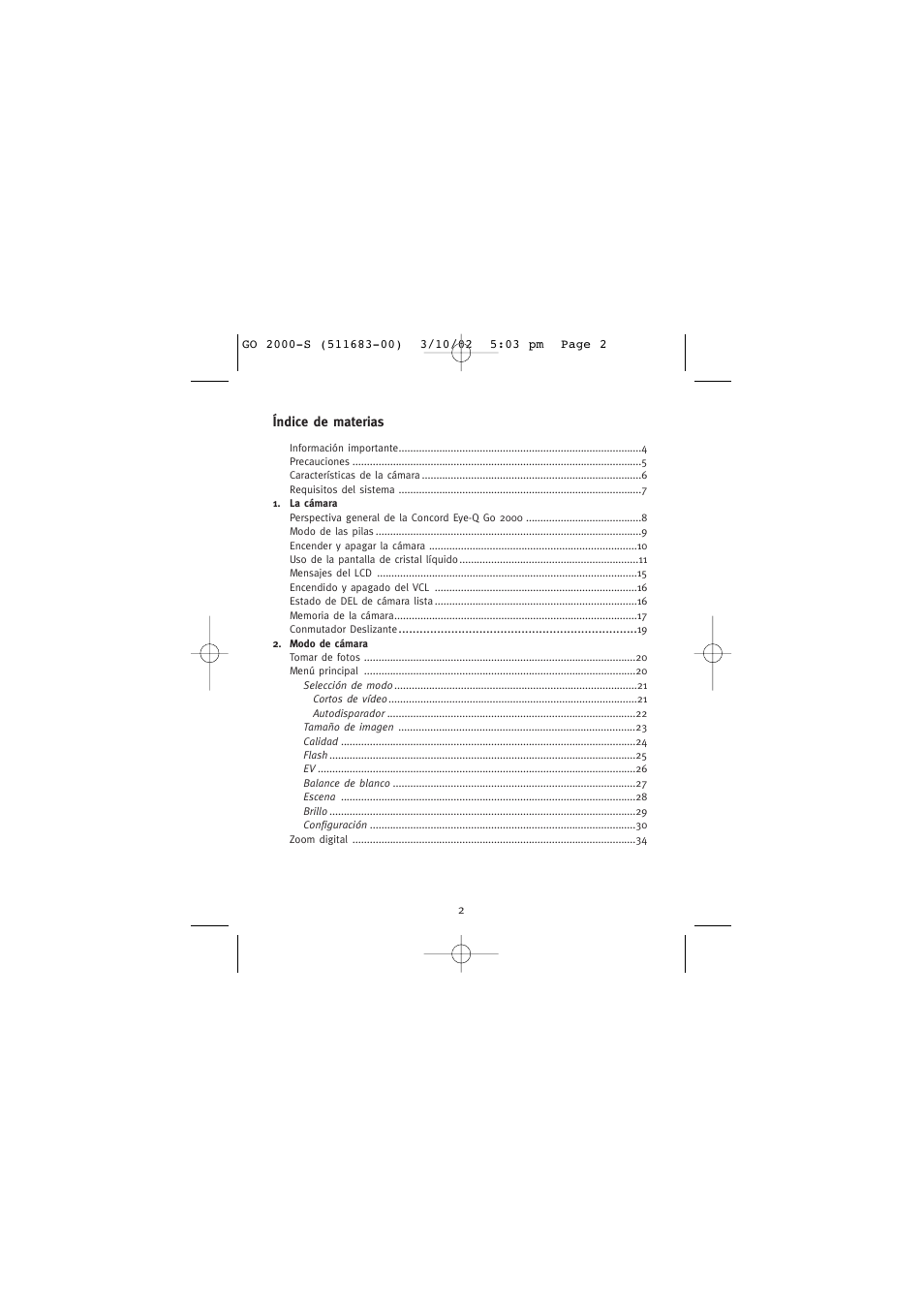 Concord Camera Eye-Q Go 2000 User Manual | Page 178 / 234