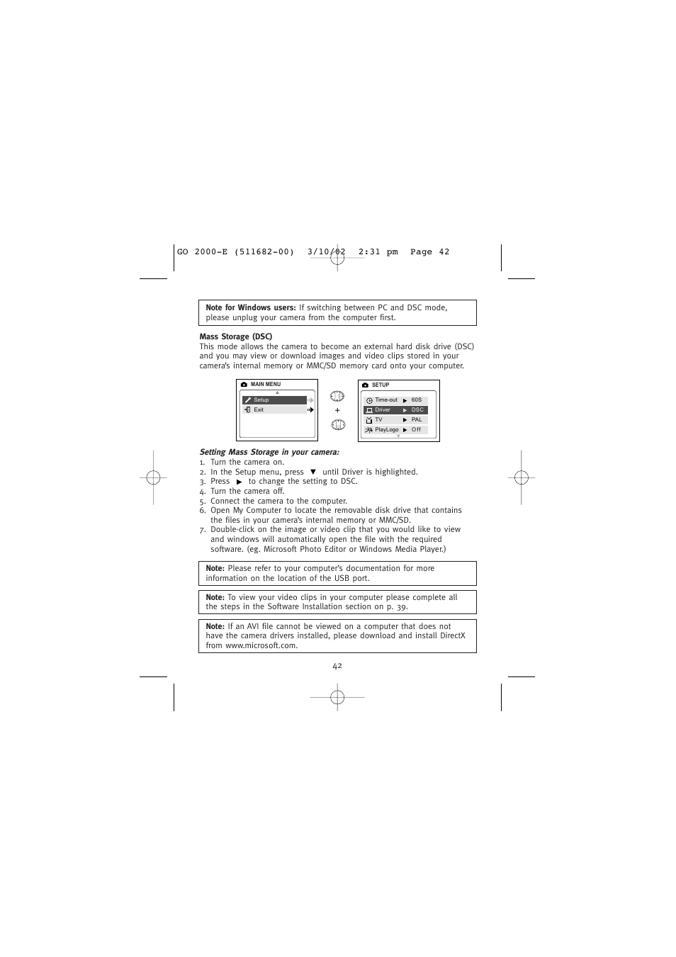 Concord Camera Eye-Q Go 2000 User Manual | Page 43 / 234