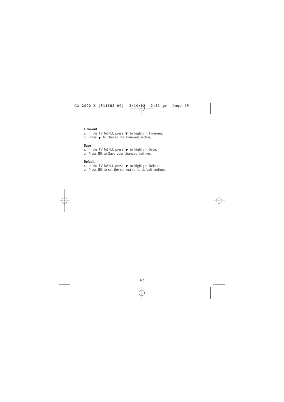 Concord Camera Eye-Q Go 2000 User Manual | Page 50 / 234