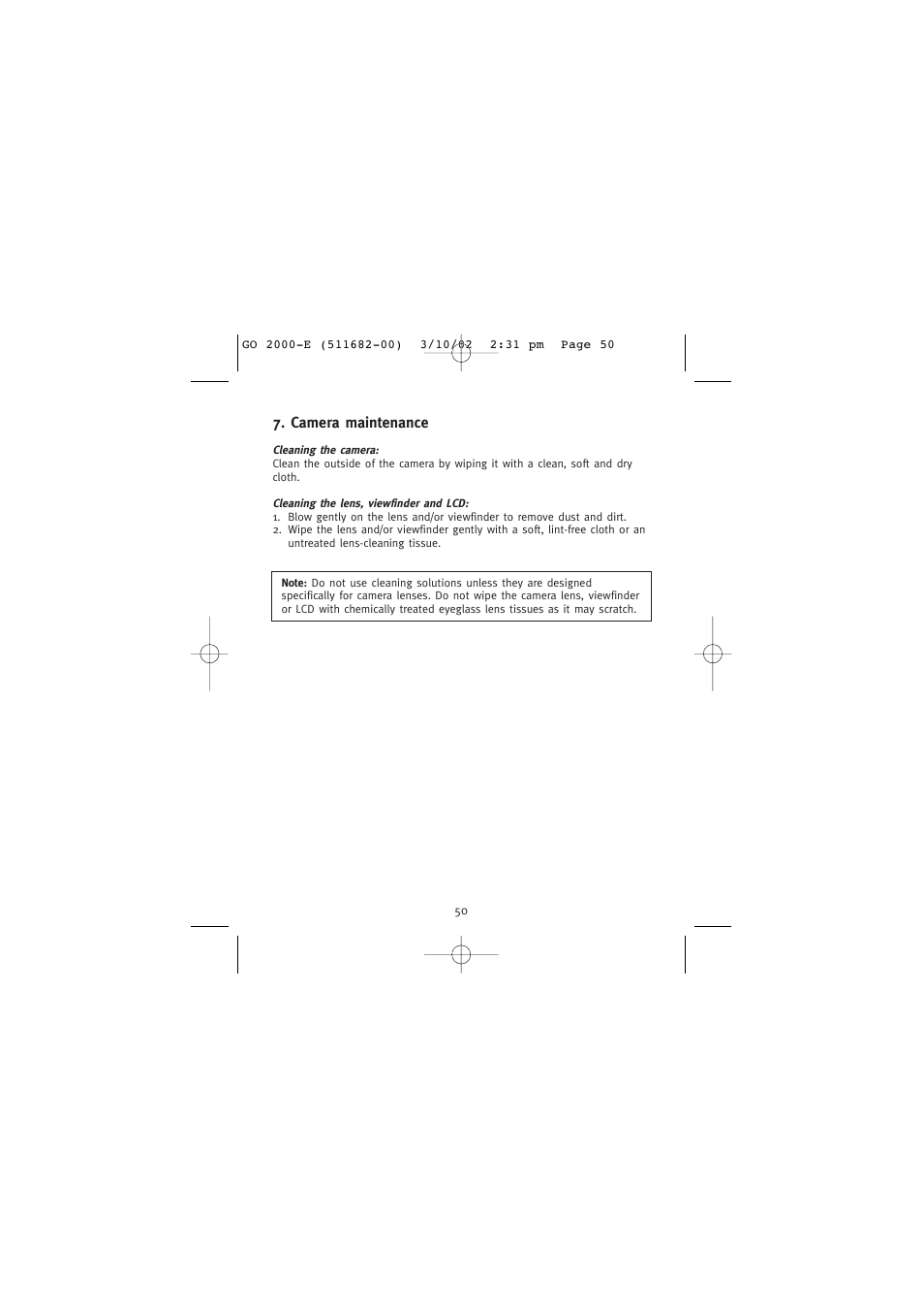 Concord Camera Eye-Q Go 2000 User Manual | Page 51 / 234