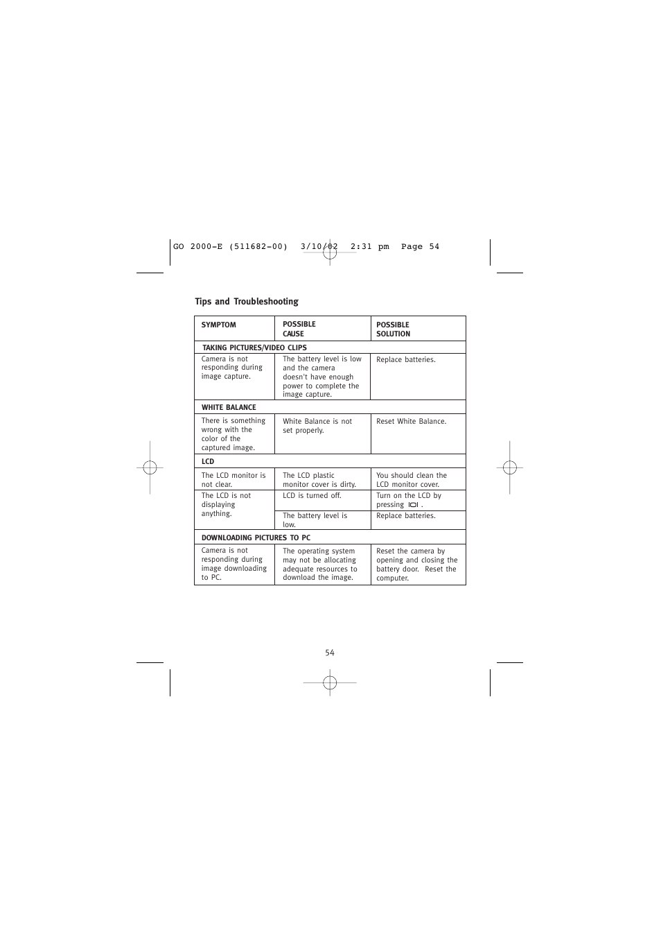 Concord Camera Eye-Q Go 2000 User Manual | Page 55 / 234