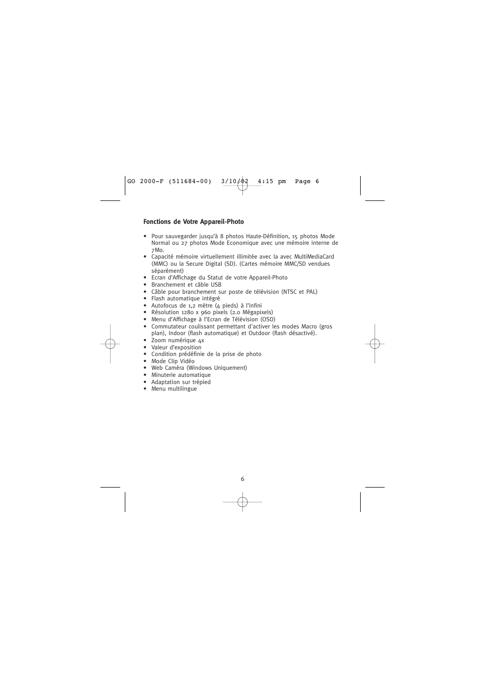 Concord Camera Eye-Q Go 2000 User Manual | Page 65 / 234