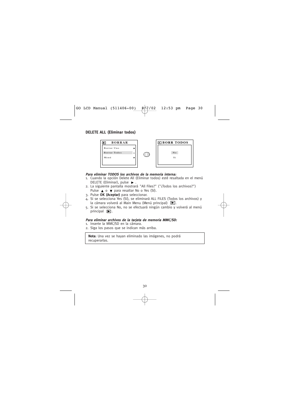 Concord Camera Eye-Q Go LCD Camera User Manual | Page 138 / 160