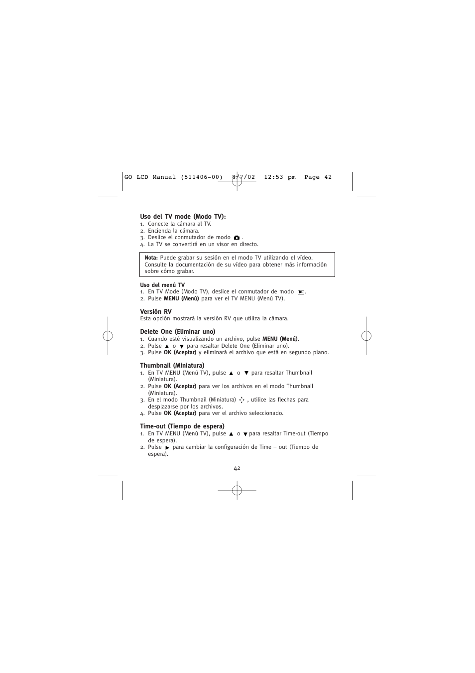 Concord Camera Eye-Q Go LCD Camera User Manual | Page 150 / 160