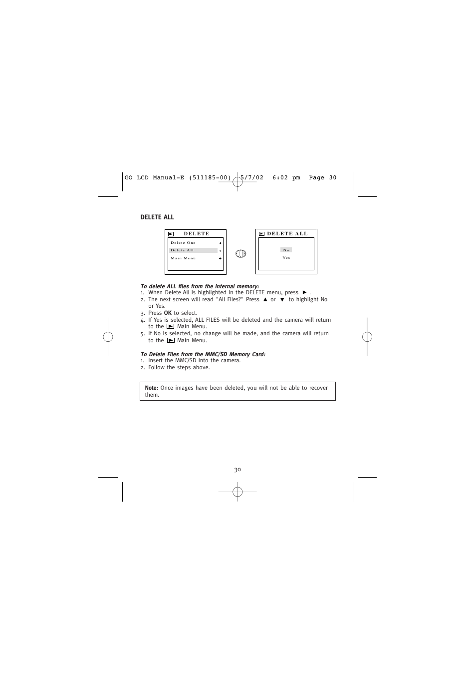 Concord Camera Eye-Q Go LCD Camera User Manual | Page 31 / 160