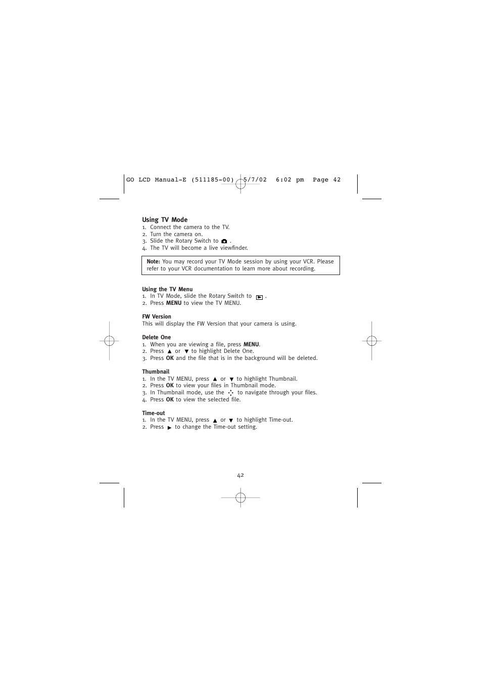 Concord Camera Eye-Q Go LCD Camera User Manual | Page 43 / 160