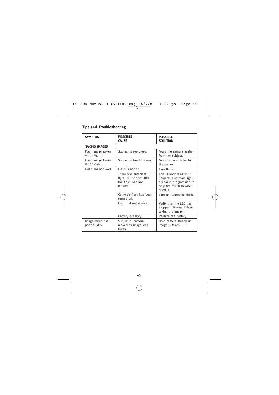 Concord Camera Eye-Q Go LCD Camera User Manual | Page 46 / 160