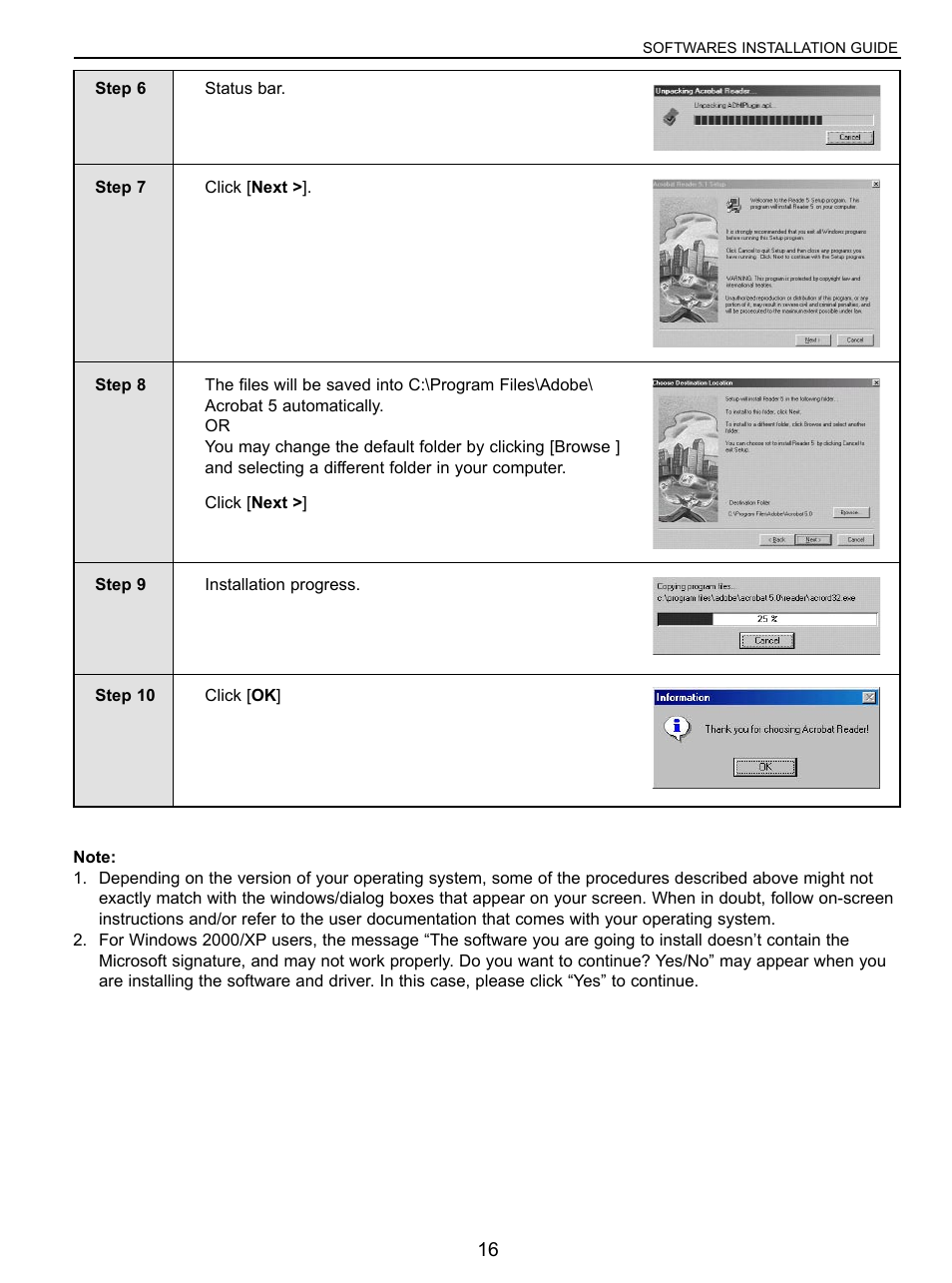 Concord Camera VGA User Manual | Page 17 / 30