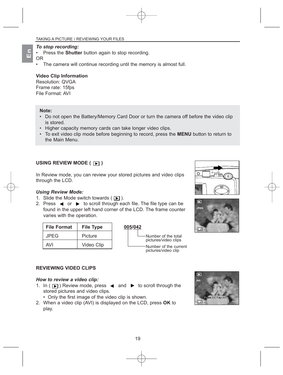 Concord Camera 2040 User Manual | Page 20 / 51