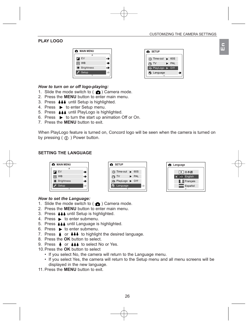 Concord Camera 2040 User Manual | Page 27 / 51