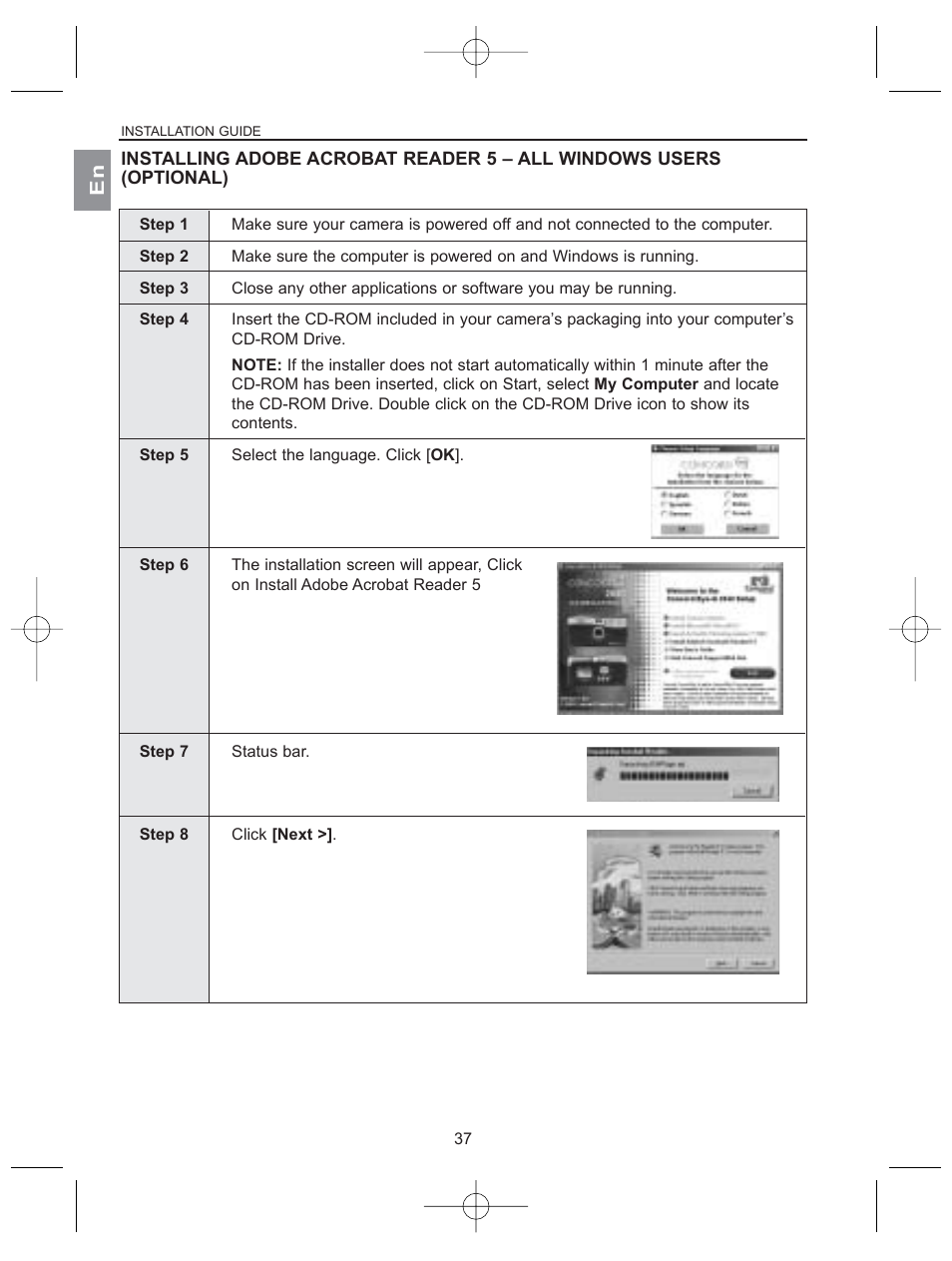 Concord Camera 2040 User Manual | Page 38 / 51