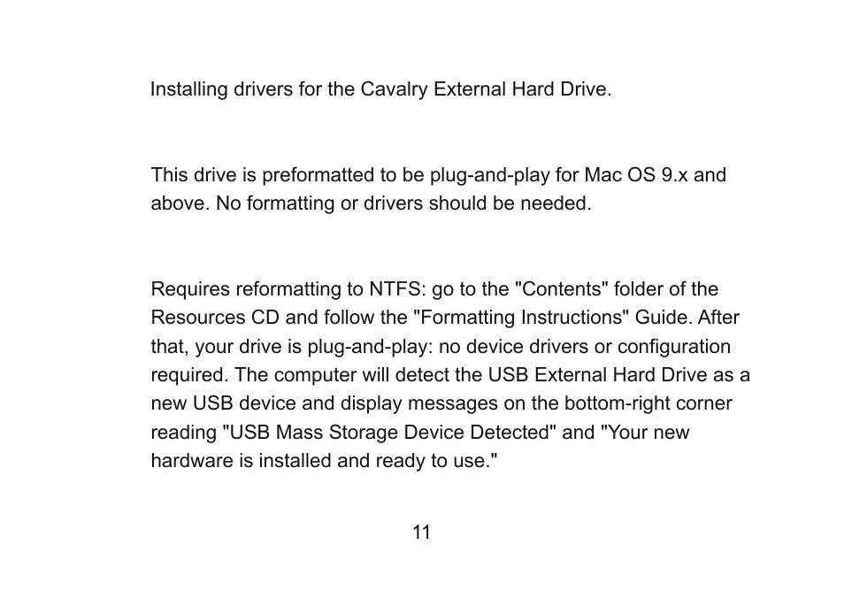 Cavalry Storage CADT-U32A User Manual | Page 11 / 20
