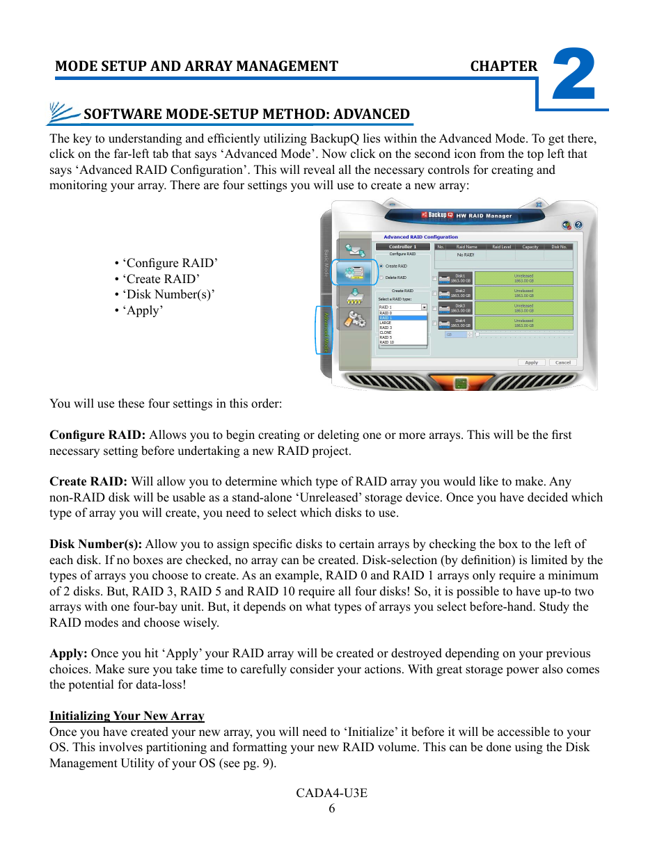 Cavalry Storage CADA-U3E4 User Manual | Page 8 / 14