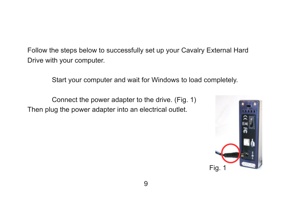 Cavalry Storage Computer Drive User Manual | Page 9 / 20