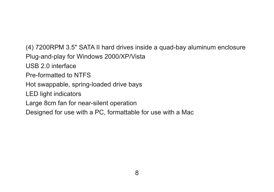 Cavalry Storage CADB-U34 User Manual | Page 8 / 20