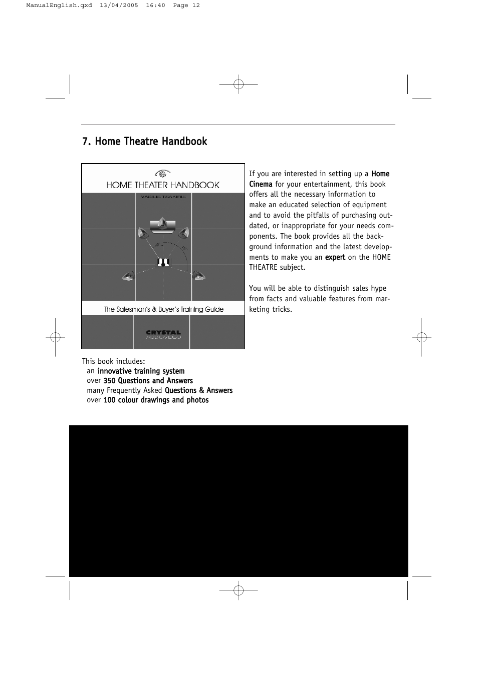 Crystal Audiovideo SmArt User Manual | Page 12 / 12