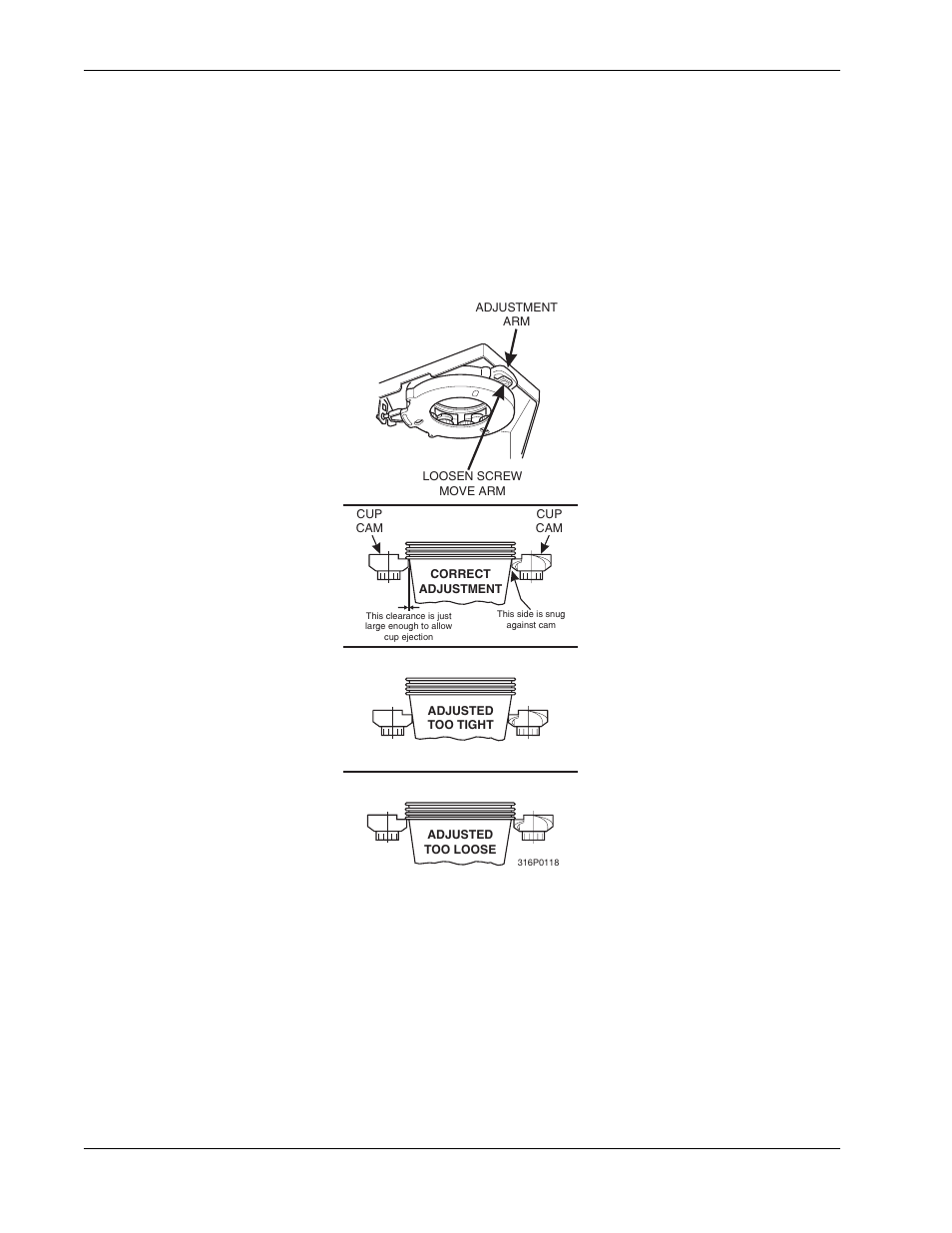 View a view b, Initial setup hotcup operators’ guide | CMS Products 674 User Manual | Page 38 / 118