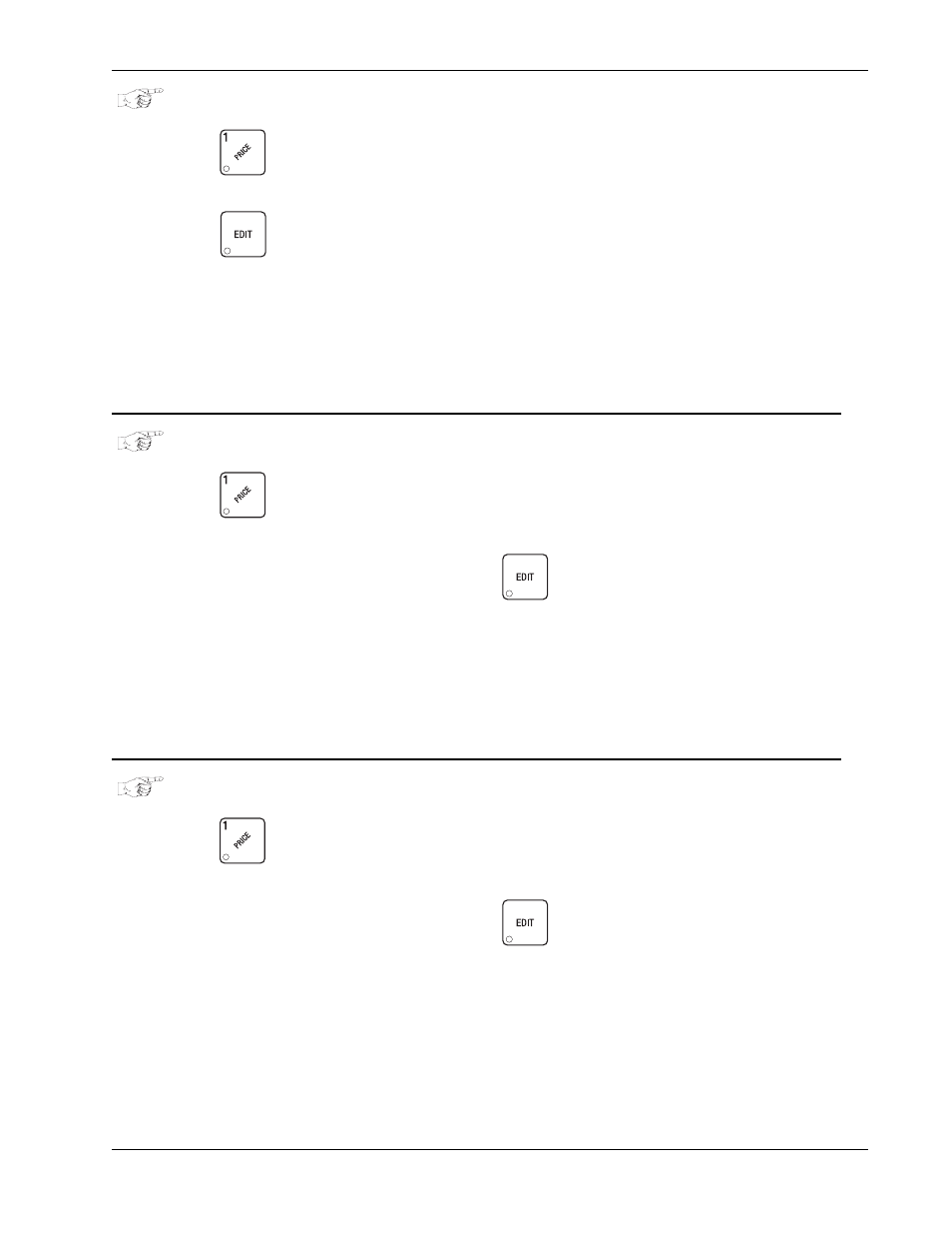 Set one price for the entire machine, Set one price for all regular size drinks, Set one price for all large size drinks | Hotcup operators’ guide pricing | CMS Products 674 User Manual | Page 75 / 118