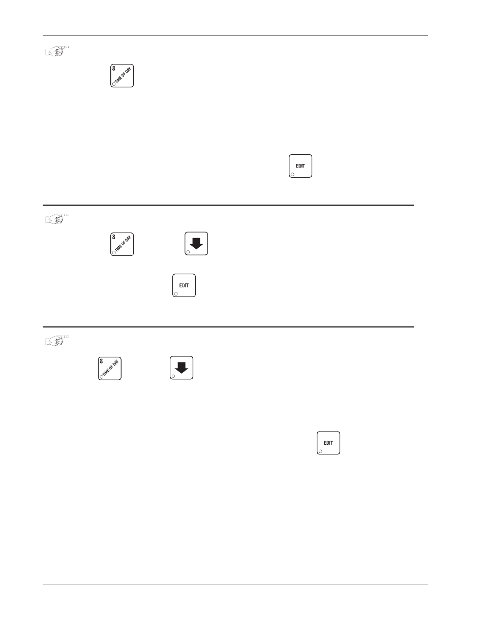 Time setup, Set the time, Set the day of the week | Set the date and year, Set the day of the week set the date and year, Time setup hotcup operators’ guide | CMS Products 674 User Manual | Page 76 / 118