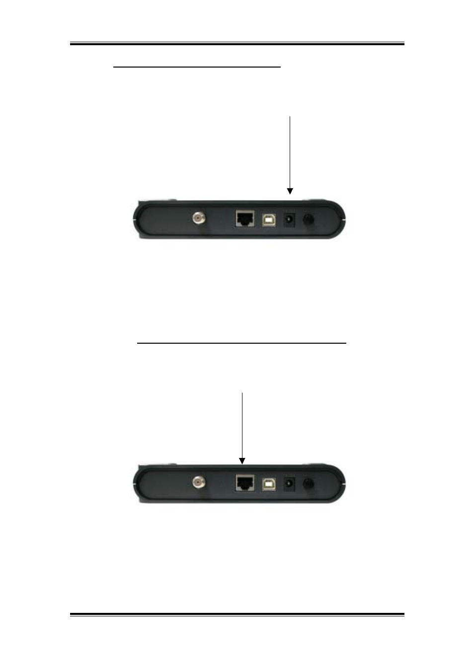 Figure 2. connecting the ac adapter, Figure 3a. connecting to a network interface card | Cables to Go DOCSIS Cable Modem User Manual | Page 9 / 33