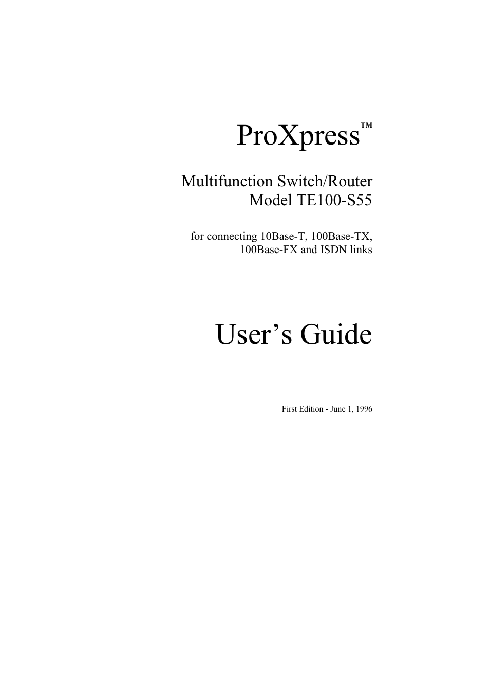 Cables to Go TE100-S55 User Manual | 57 pages