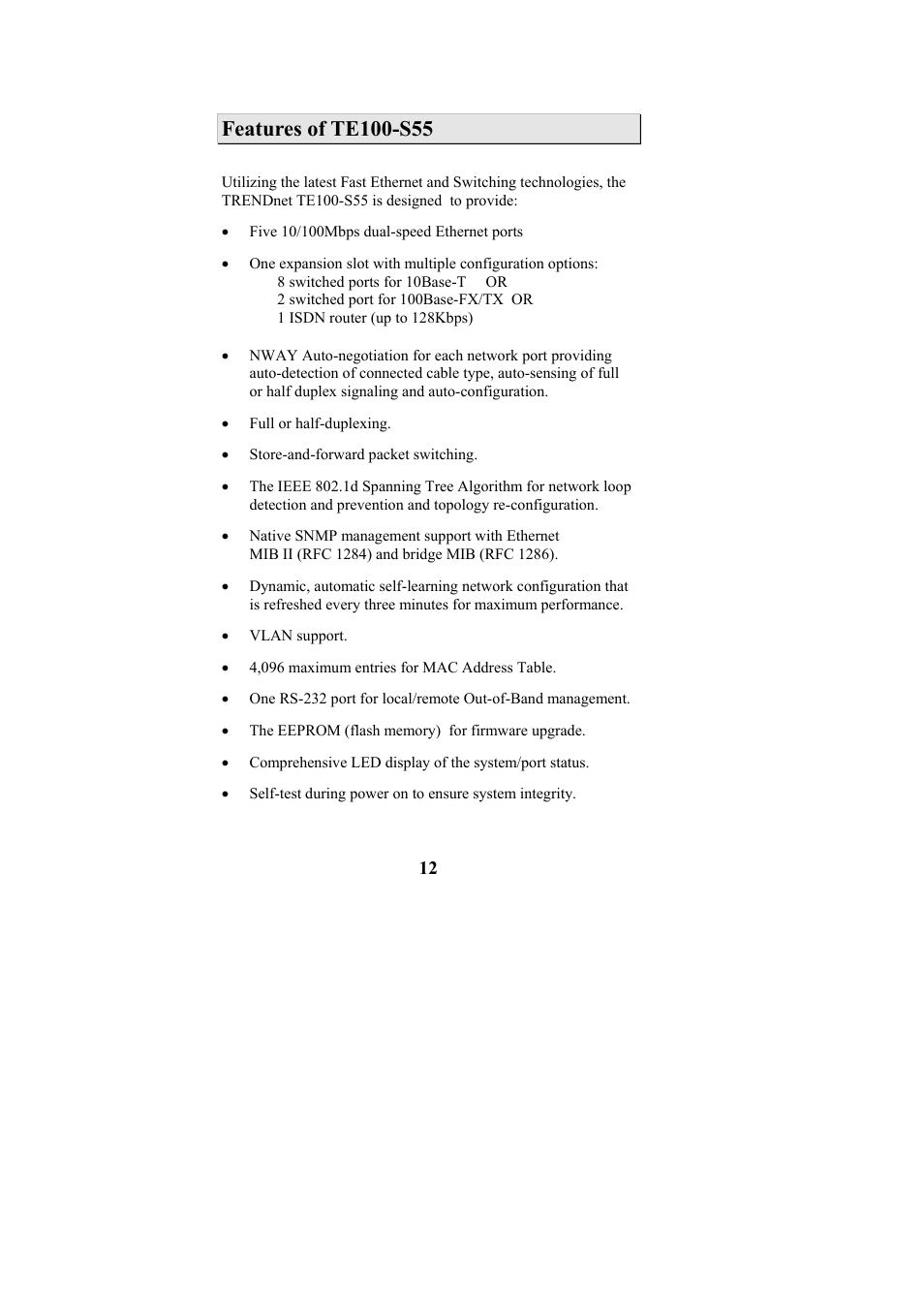 Cables to Go TE100-S55 User Manual | Page 12 / 57