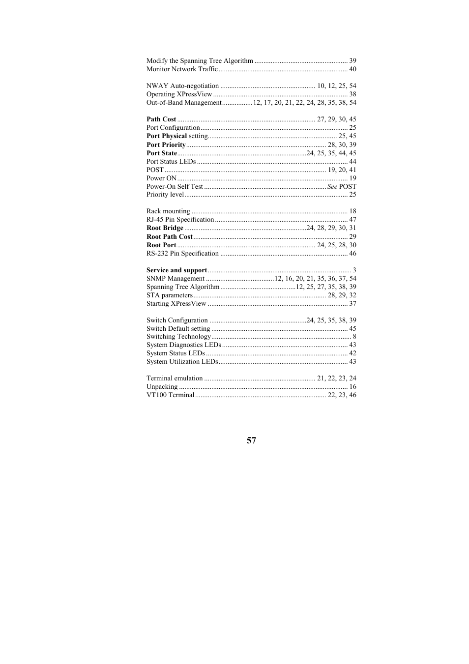 Cables to Go TE100-S55 User Manual | Page 57 / 57