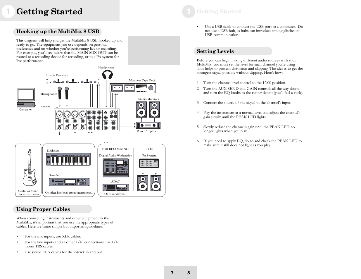 Getting started | Cables to Go 8 User Manual | Page 10 / 34