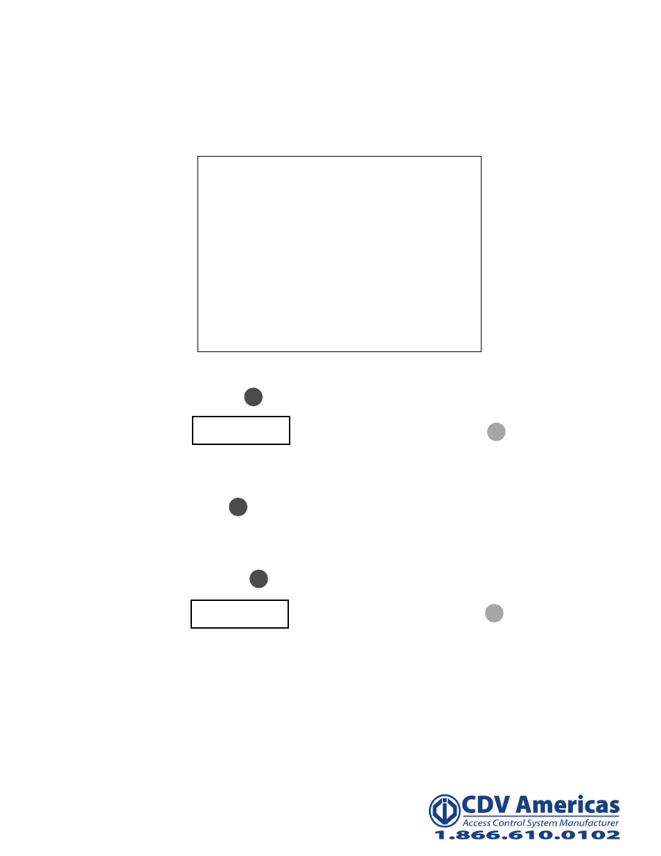 CDVI PROMI 1000 User Manual | Page 12 / 23