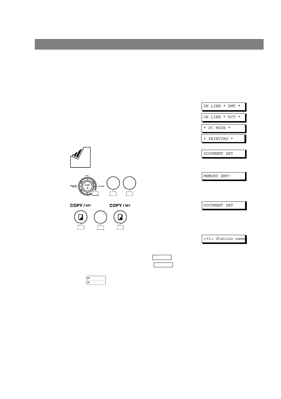 Sending documents, Transmission reservation | Panasonic UF-490 User Manual | Page 54 / 121