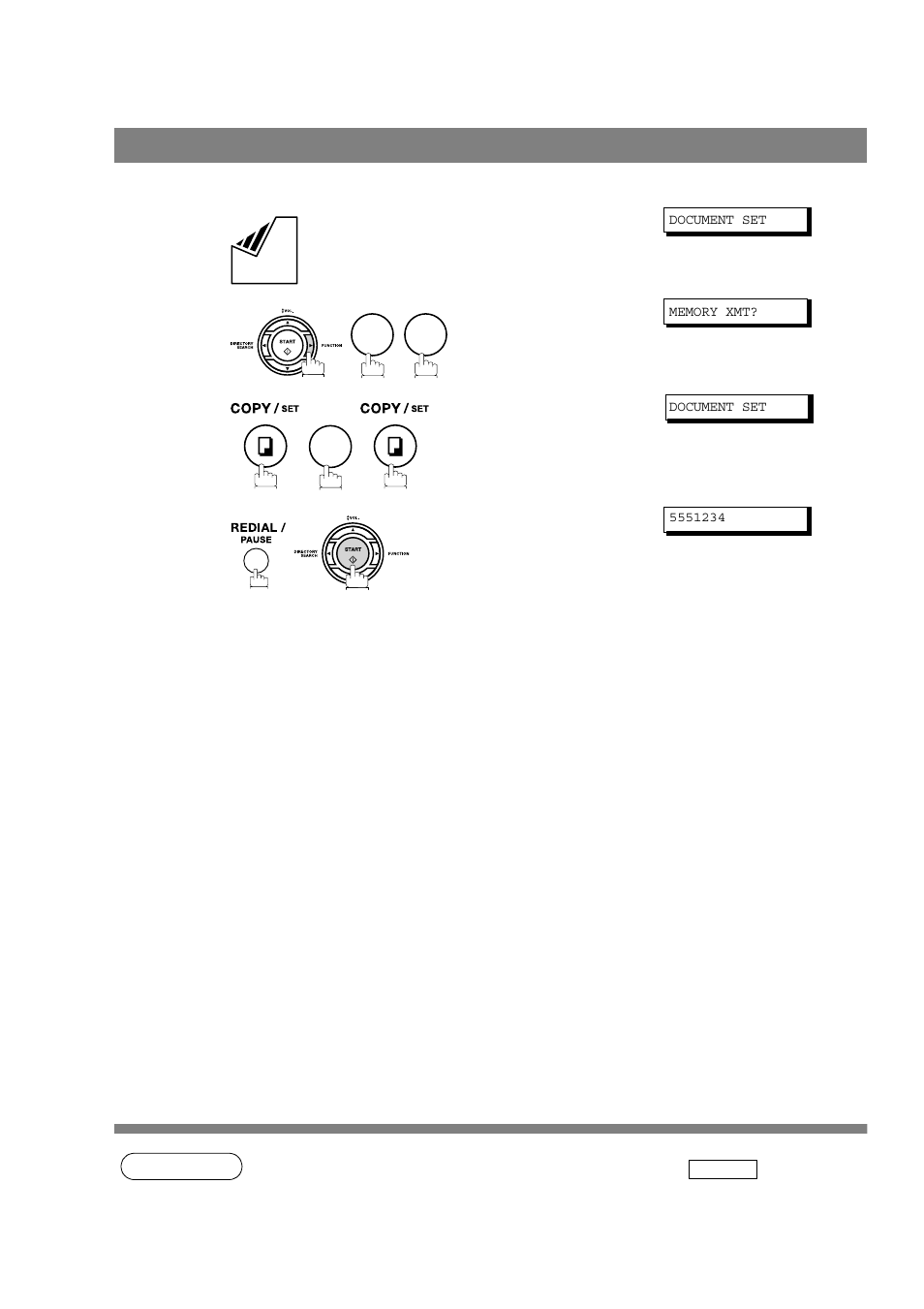Sending documents, Redialling | Panasonic UF-490 User Manual | Page 56 / 121