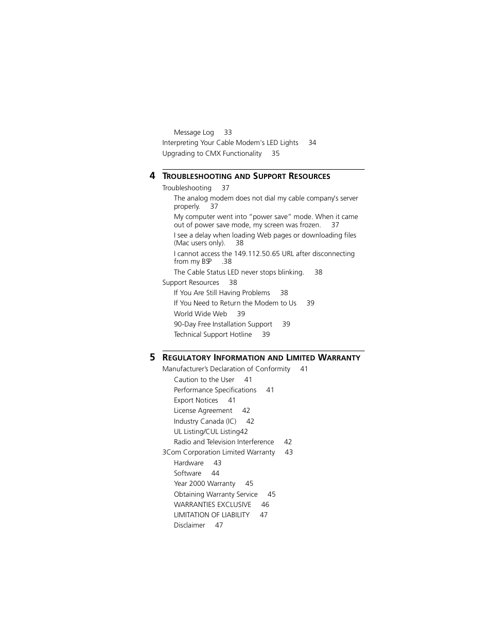 3Com TMX 10031161 User Manual | Page 4 / 56