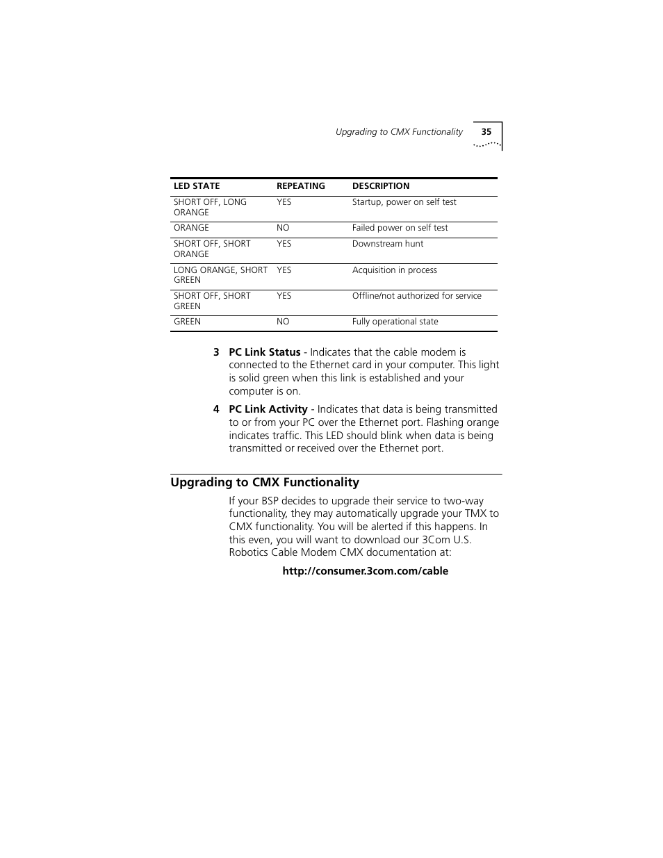 Upgrading to cmx functionality | 3Com TMX 10031161 User Manual | Page 41 / 56