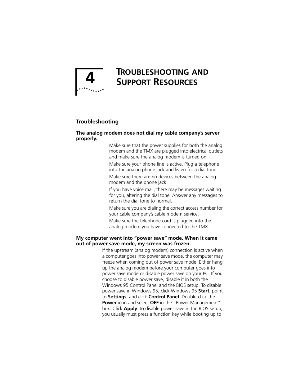 Roubleshooting, Upport, Esources | 3Com TMX 10031161 User Manual | Page 43 / 56