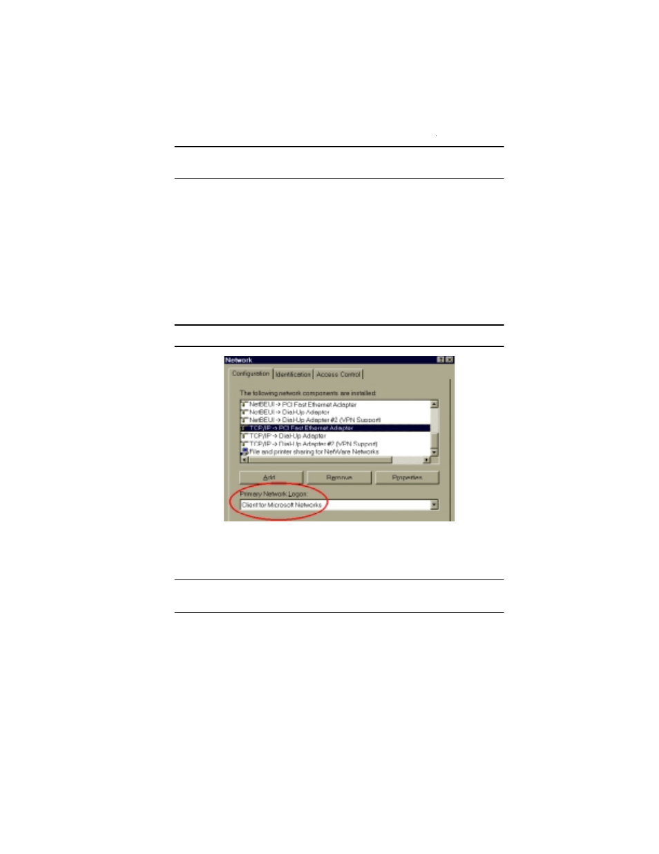 Network logon | Castelle Office Direct OfficeDirect Storage Server User Manual | Page 30 / 41