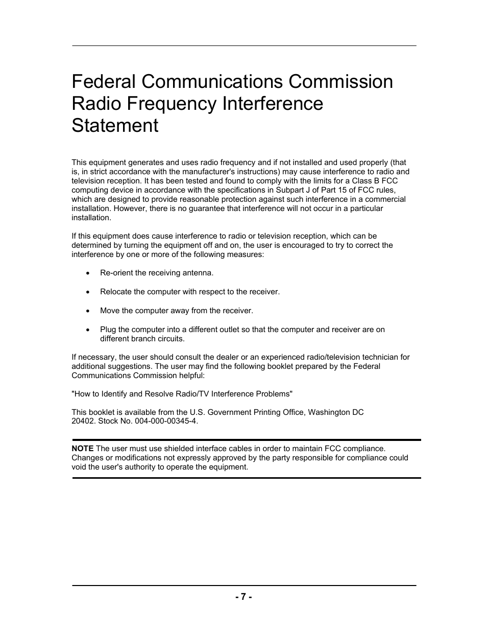 Computer Tech Link Vector User Manual | Page 7 / 44