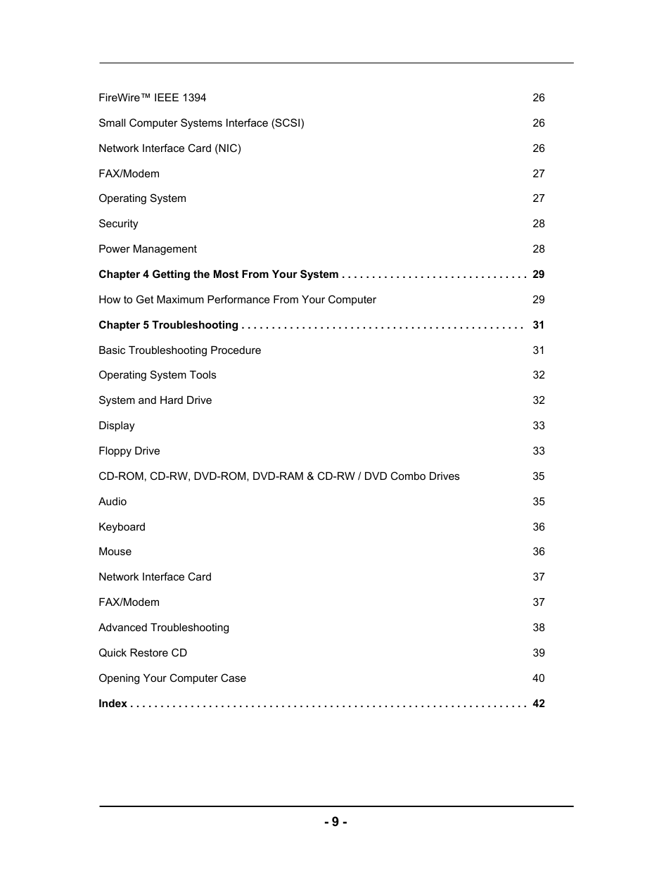 Computer Tech Link Vector User Manual | Page 9 / 44