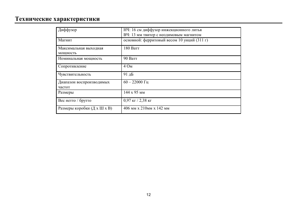 Hyundai H-CSF602 User Manual | Page 12 / 12