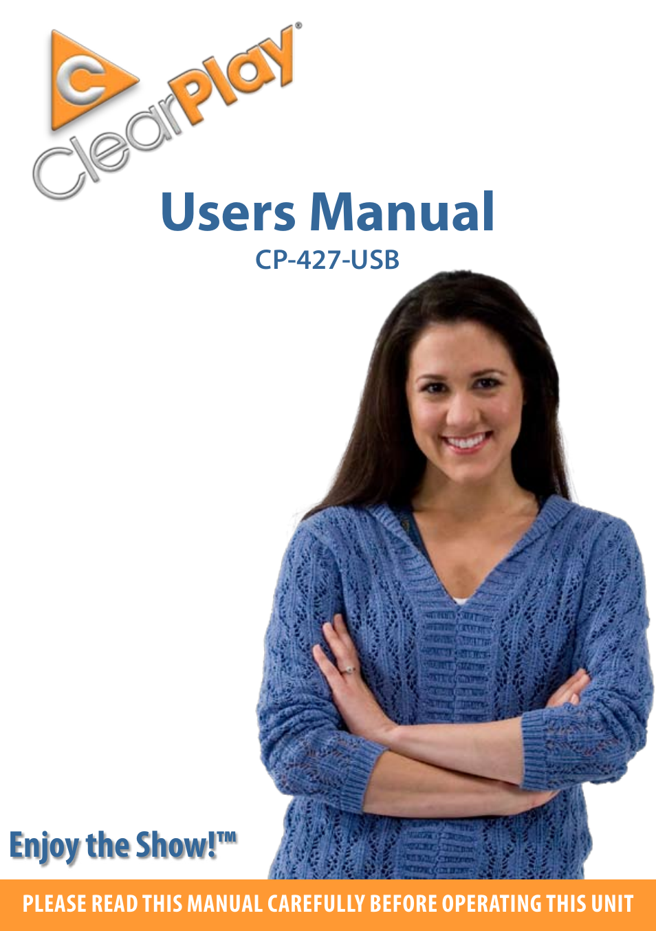 Clearplay CP-427-USB User Manual | 34 pages