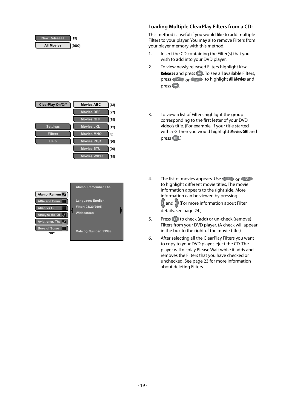 Clearplay CP-427-USB User Manual | Page 23 / 34